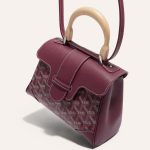 Goyard Saigon Souple Mini Bag Bordeaux - Image 3